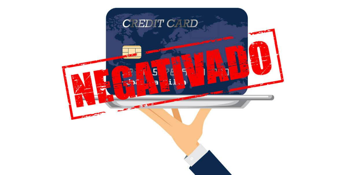 Cartão de crédito com nome negativado